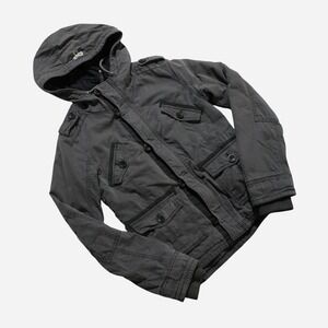 Womens Y2K Military Utility Bella Swan Twilight TNA Khaki Green Jacket